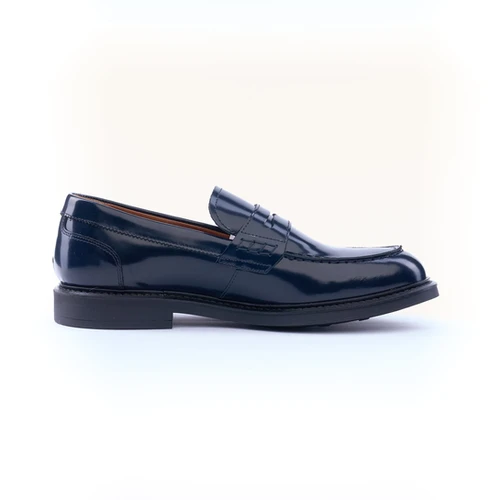 NERO GIARDINI MOCASSINO UOMO IN PELLE BLU Larilu Calzature