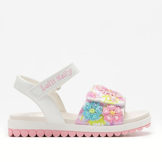SANDALO LELLI KELLY ELOISE ROLLY BAMBINA BIANCO | Laril� Calzature