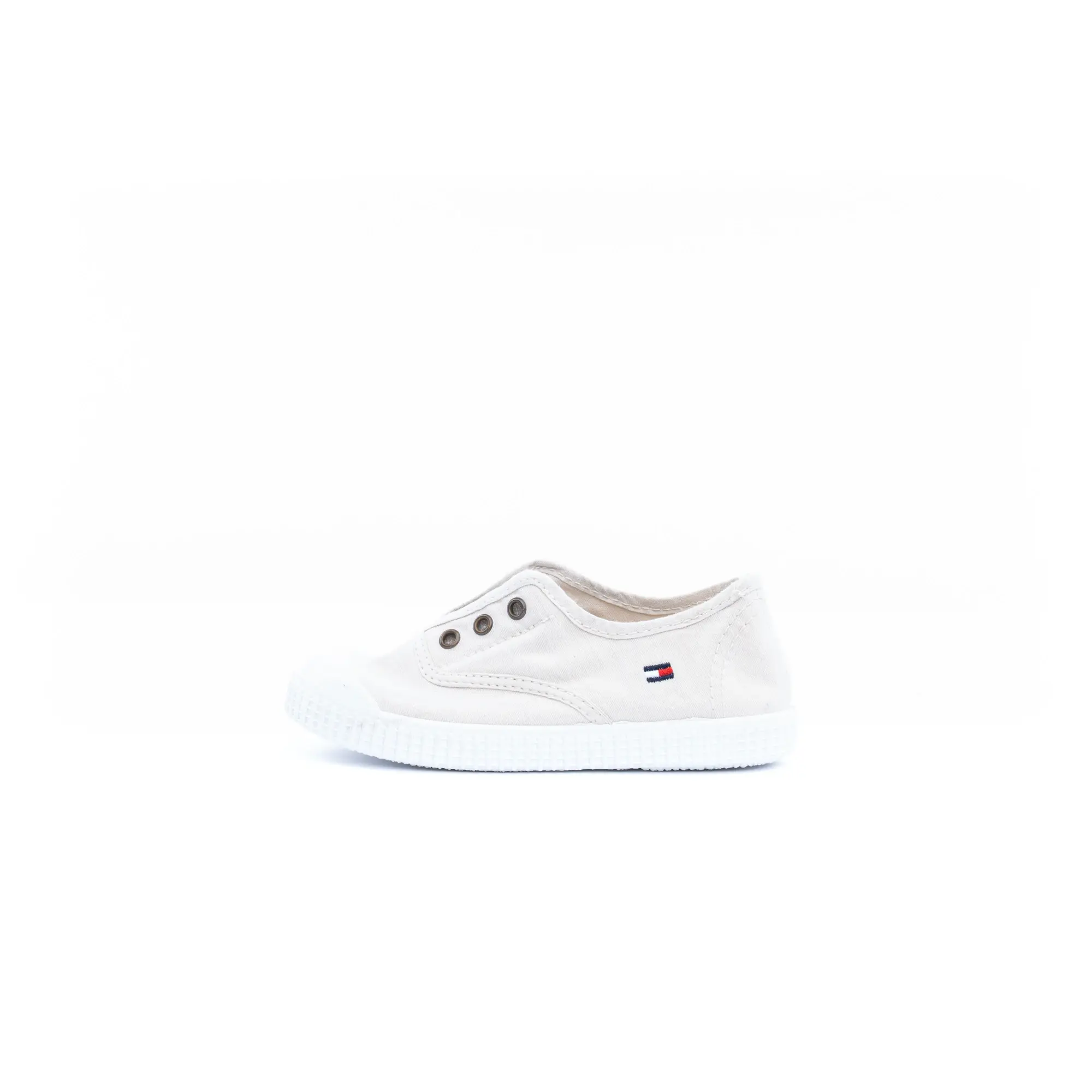 SLIP-ON TOMMY HILFIGER IN TESSUTO BEIGE