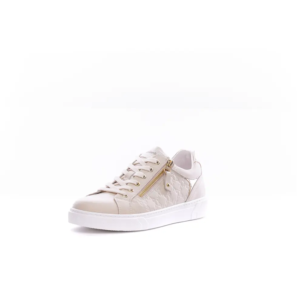 Miniatura: SNEAKERS NERO GIARDINI DONNA IN PELLE SABBIA