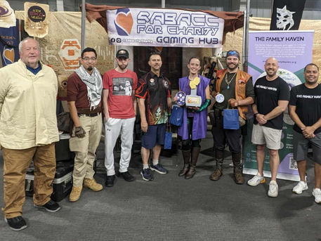 Sabacc winners from Ocala Comic Con 2025