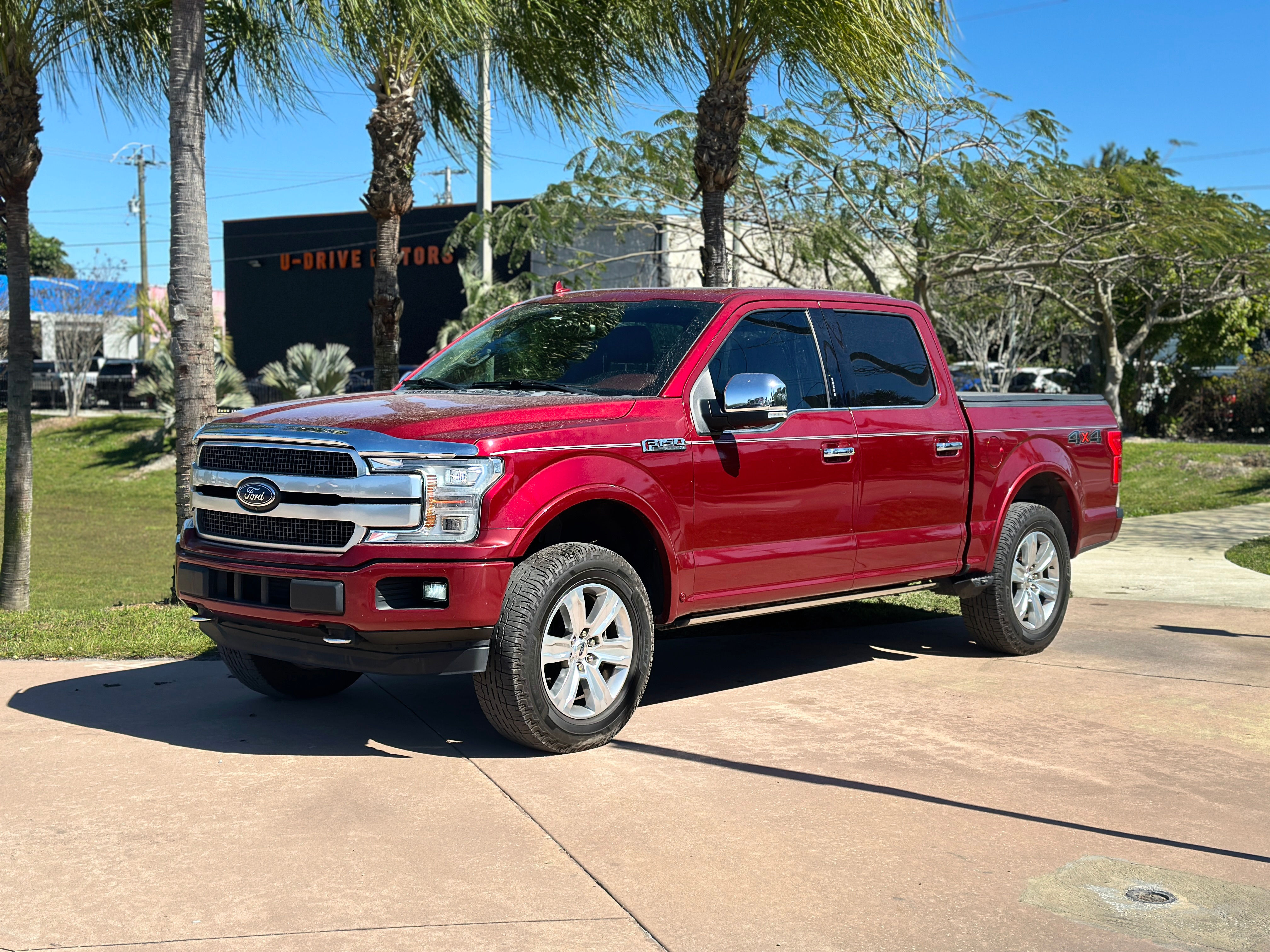 2018 FORD F150 SUPERCREW CAB PLATINUM 4D 5 FT 1/2