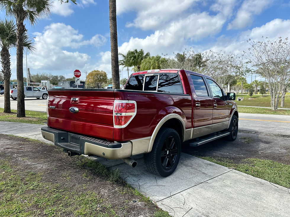 Miniatura: 2013 FORD F150 SUPERCREW CAB LARIAT PICKUP 4D 5 1/2 FT
