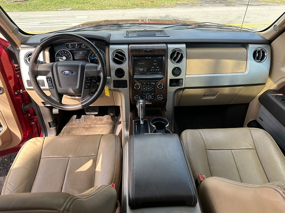 Miniatura: 2013 FORD F150 SUPERCREW CAB LARIAT PICKUP 4D 5 1/2 FT