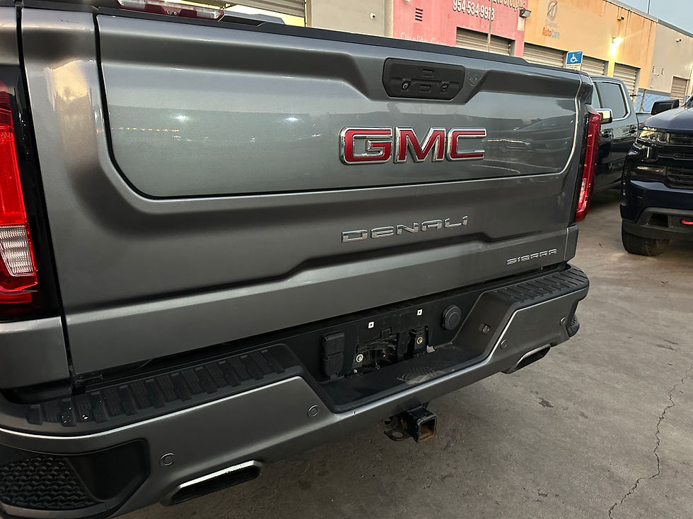Miniatura: 2020 GMC SIERRA 1500 CREW CAB DENALI PICKUP 4D 5 3/4 FT