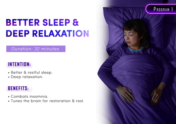 Pineal Light Session Menu