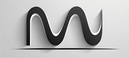 “Motionalism wave logo by Rafael Salazar — infinite sign of movement and energy.”