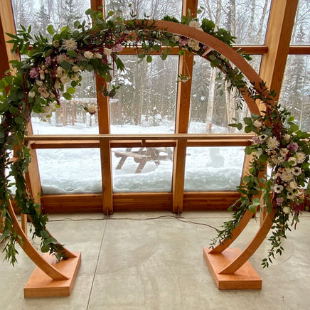 Our Eight Foot Moon Arbor