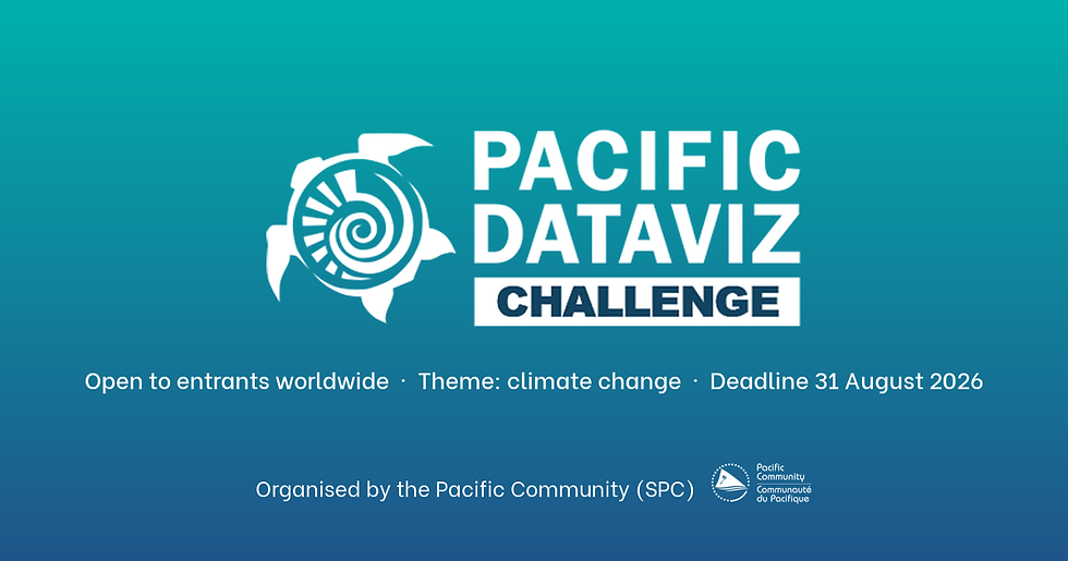Pacific Dataviz Challenge 2026: an international competition open to Vietnamese students