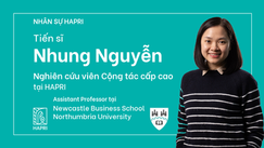 Chào đón Tiến sĩ Nguyễn Thị Hồng Nhung đến với HAPRI
