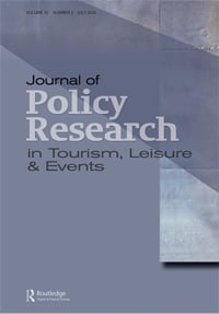Journal of Policy Research in Tourism, Leisure and Events
