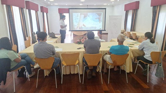 Sessões teóricas na Biblioteca Municipal de Santa Cruz da Graciosa