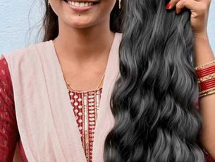 Premium Raw Indian Hair Extensions with natural body wave texture and luxurious shine.