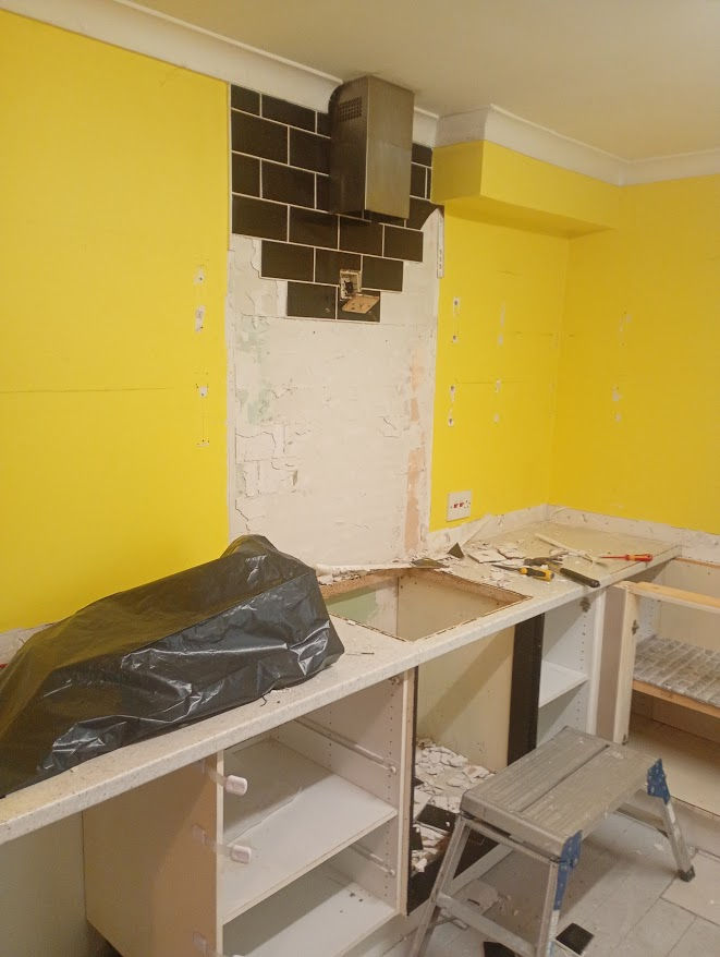 Kitchen Transformation in Motion — Final Reveal Next Week