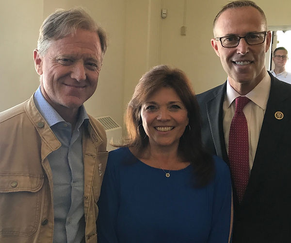 Carol Ann Wentworth at Cool Effects with Jamie Redford and Congressman Jared Huffman
