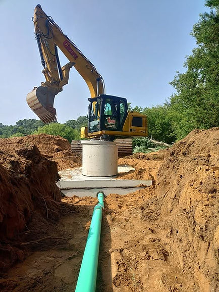 Cripe Excavating Water Sewer Installation Service