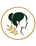 Perfil minimalista con hojas doradas.png