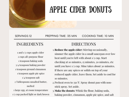 Apple Cider Donuts