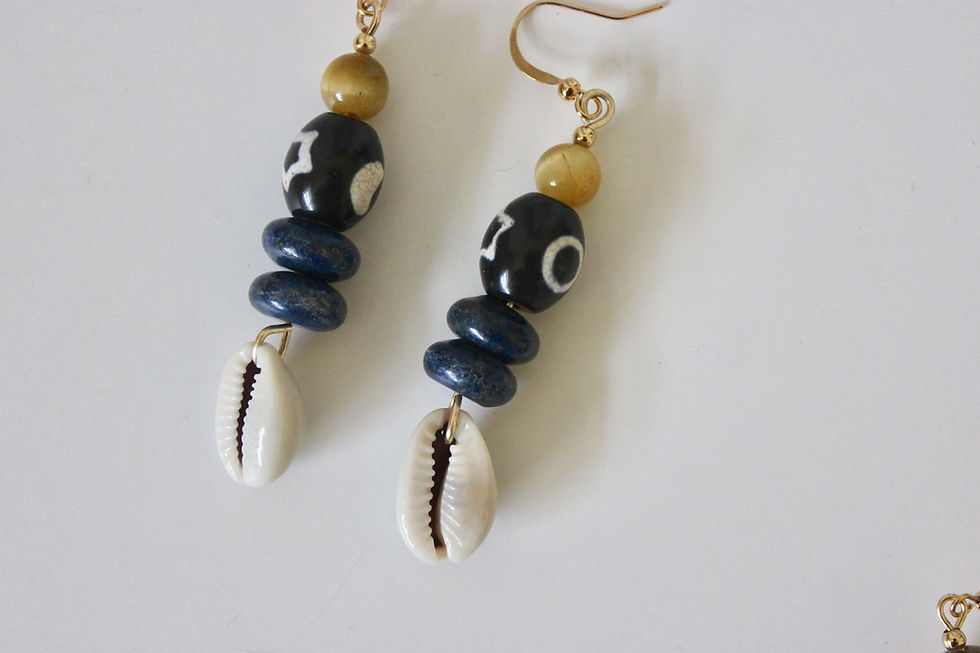 Thumbnail: Buwan Cowrie Earrings