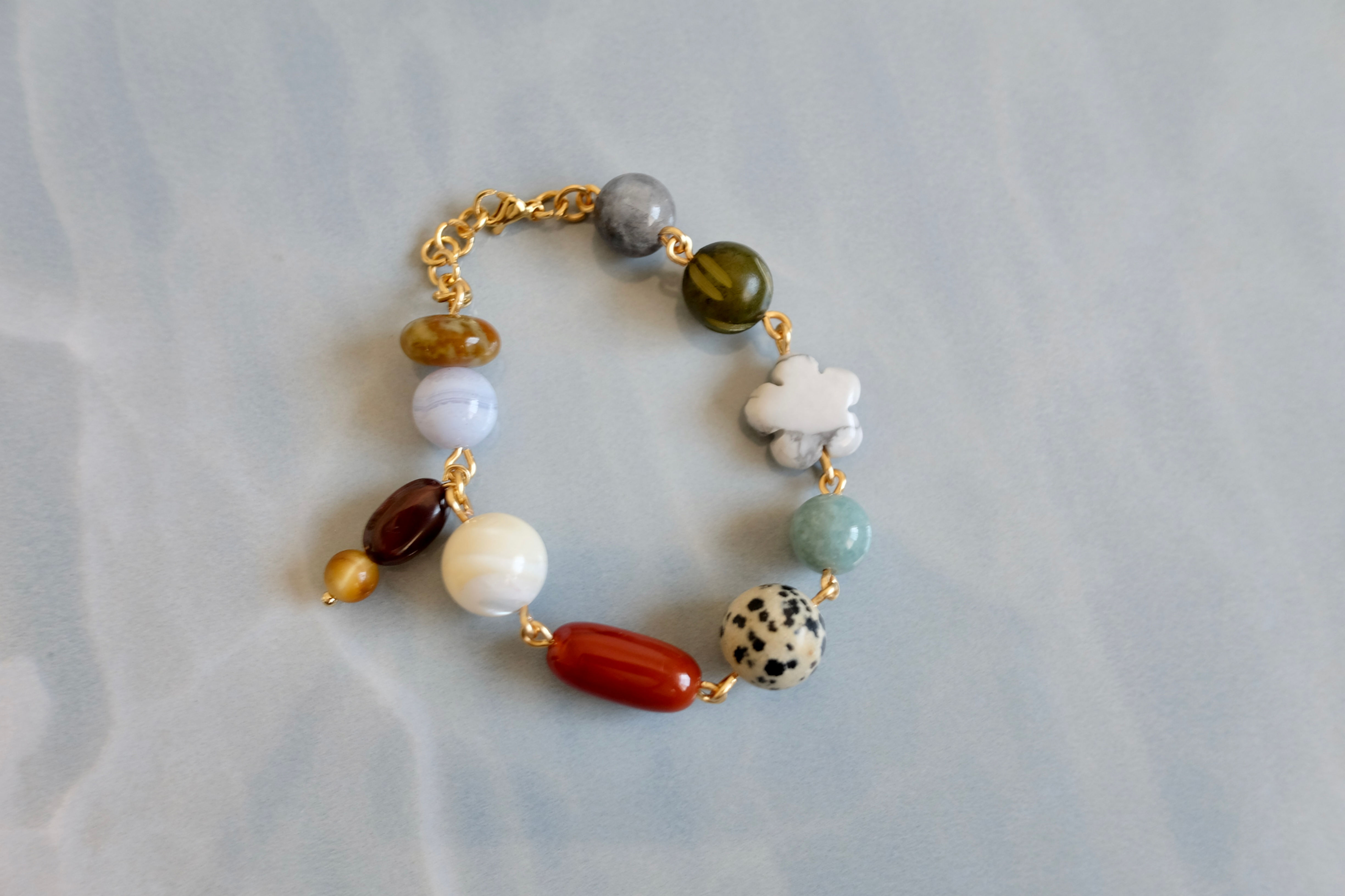 Flower & Cloud Bracelet (S/M)