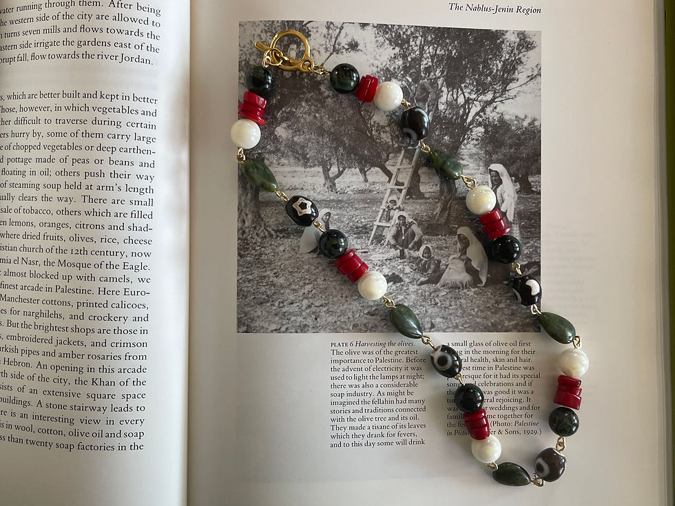 Thumbnail: ADORNMENTS FOR PALESTINE Necklace 