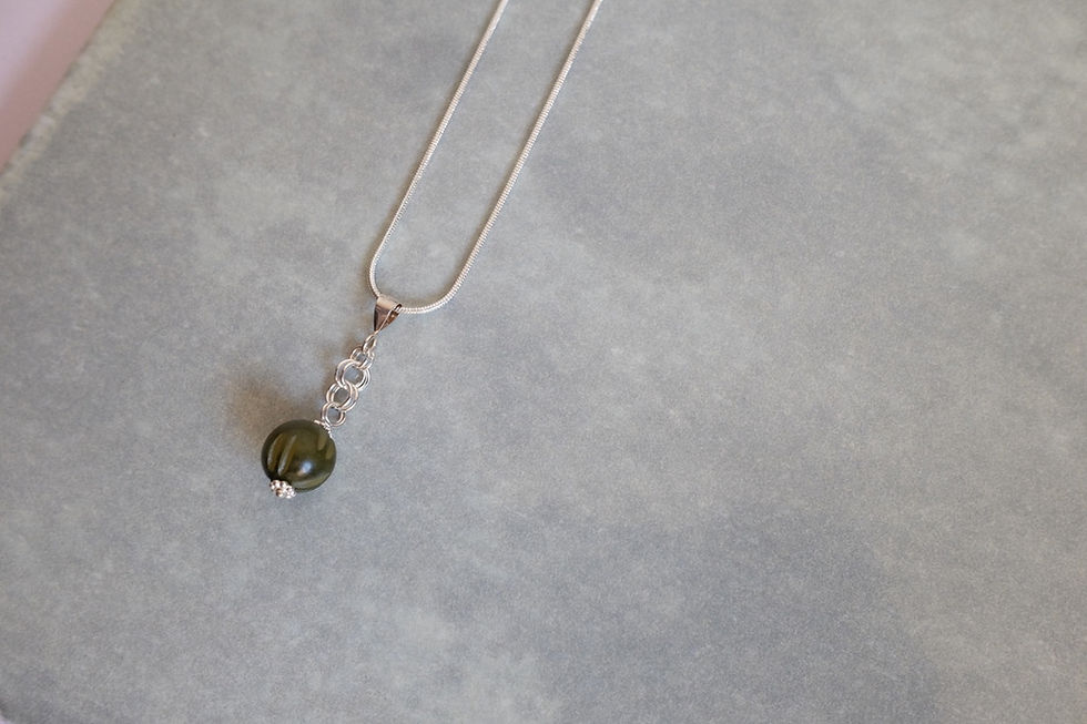 Thumbnail: Philippine Buri Nut Silver Kadena