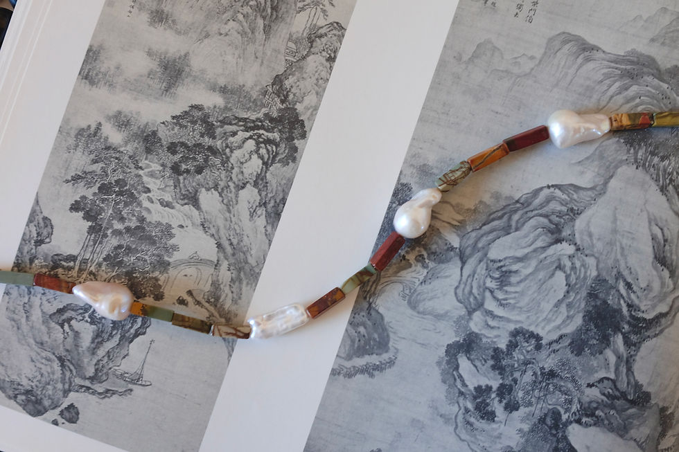 Thumbnail: Red Creek Pearl Necklace No. 2