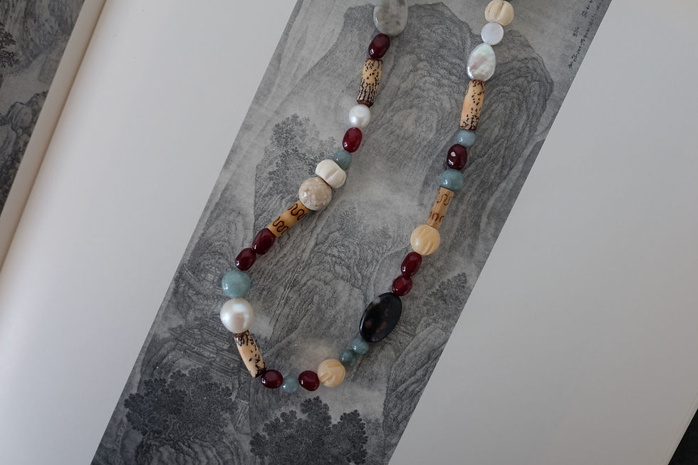 Thumbnail: Ruby Peace Necklace
