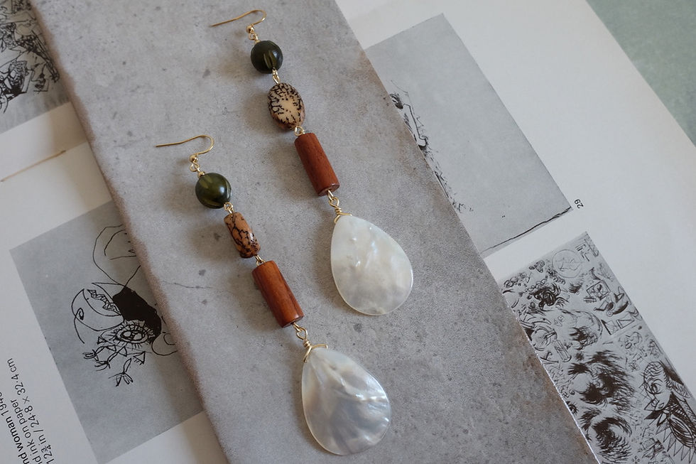 Thumbnail: Philippine Tree and Sea Earrings