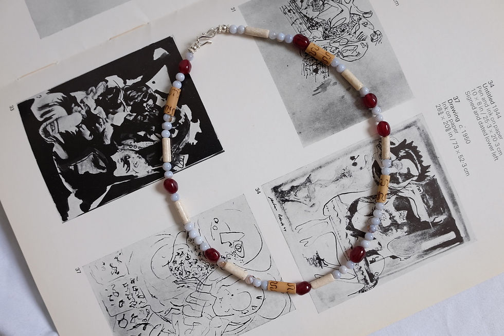 Thumbnail: Ruby Blue Necklace