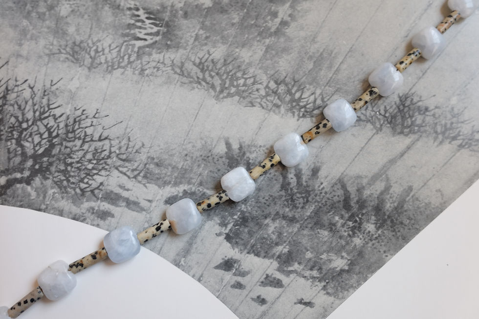 Thumbnail: Calcite Dalmatian Necklace