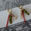 Thumbnail: Bamboo Buri Coral Earrings