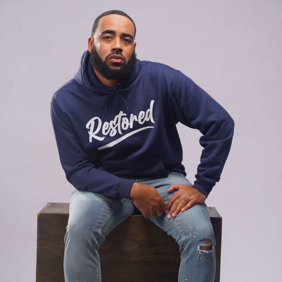 Restored NAVY Hoodie