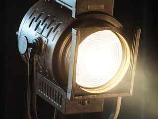 a stage spotlight