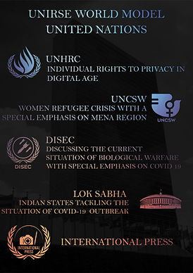UNIRSE WORLD MODEL UNITED NATIONS DIGITAL CONFERENCE
