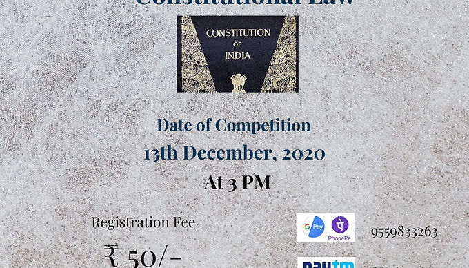 3rd National Quiz Competition by Legal Patra