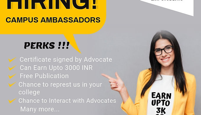 Call for Campus Ambassadors at Lawtsapp