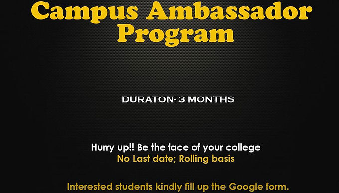 LEXSPECTRE PRESENTS – CAMPUS AMBASSADOR PROGRAMME