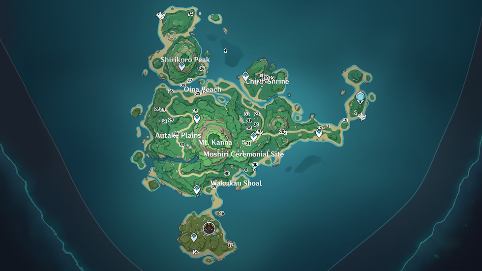 All Remarkable Chest and Furniture Blueprint Locations on Tsurumi Island