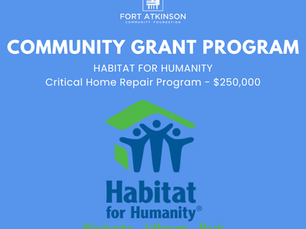Habitat for Humanity Launches Critical Home Repair Program in Fort Atkinson