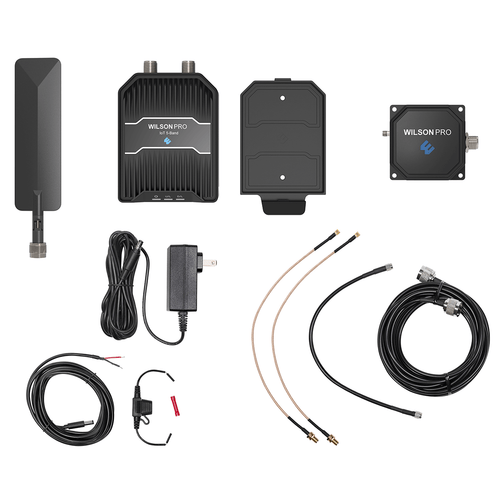 Thumbnail: Wilson IoT 3.0 direct connect signal booster kit components