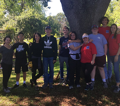 Abigail's Place Supporters Volunteering Shelter Units Richmond Texas