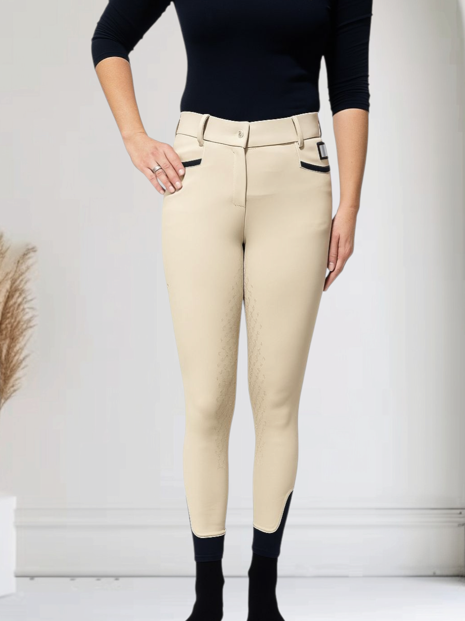 Beige Performance Breeches