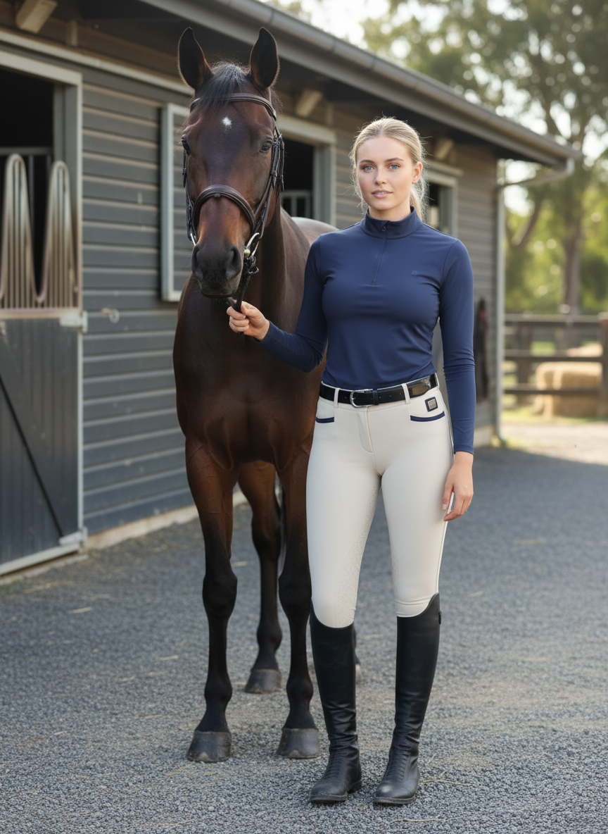 Thumbnail: Beige Performance Breeches