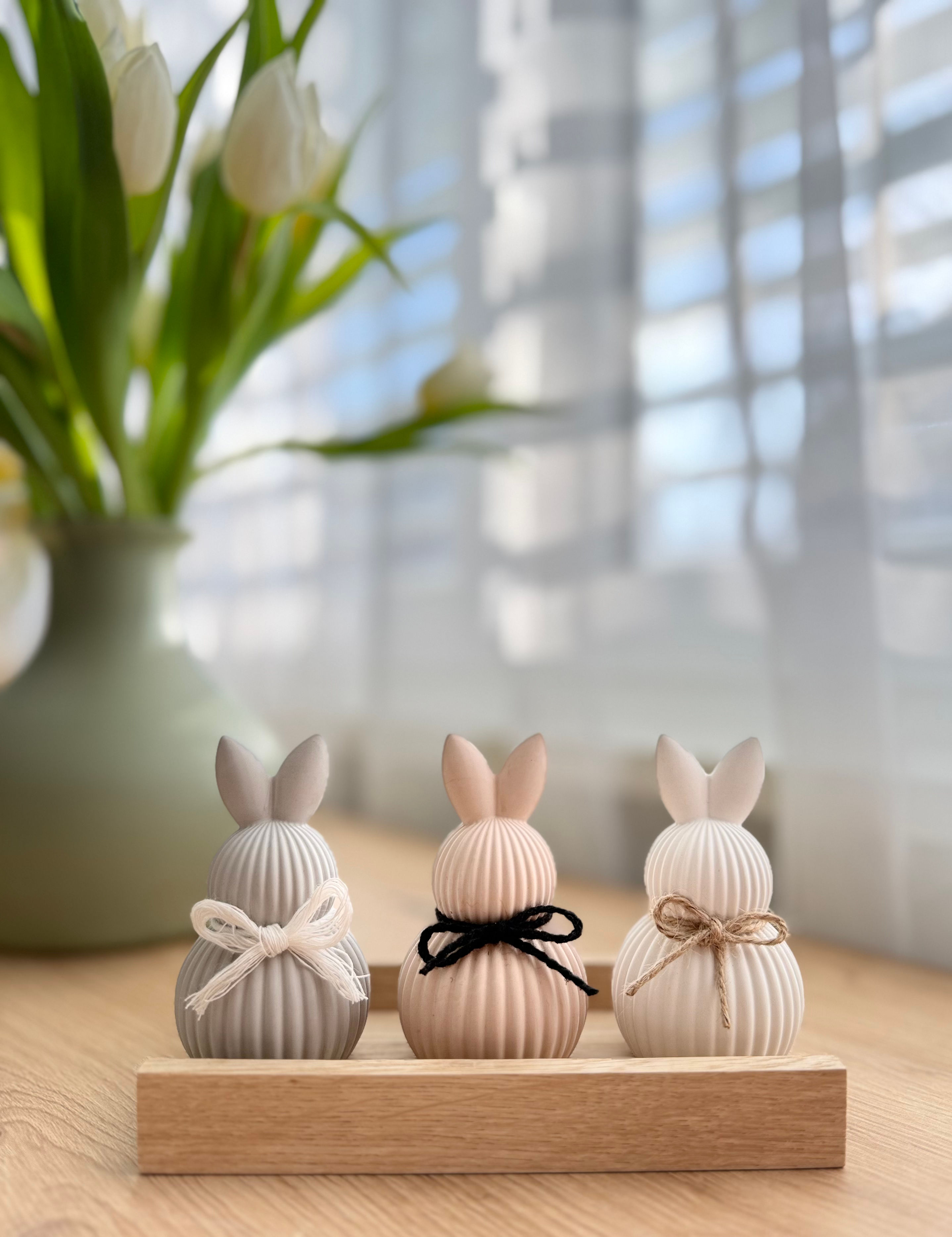 Minimalistische Osterhasen – zeitlos & stilvoll