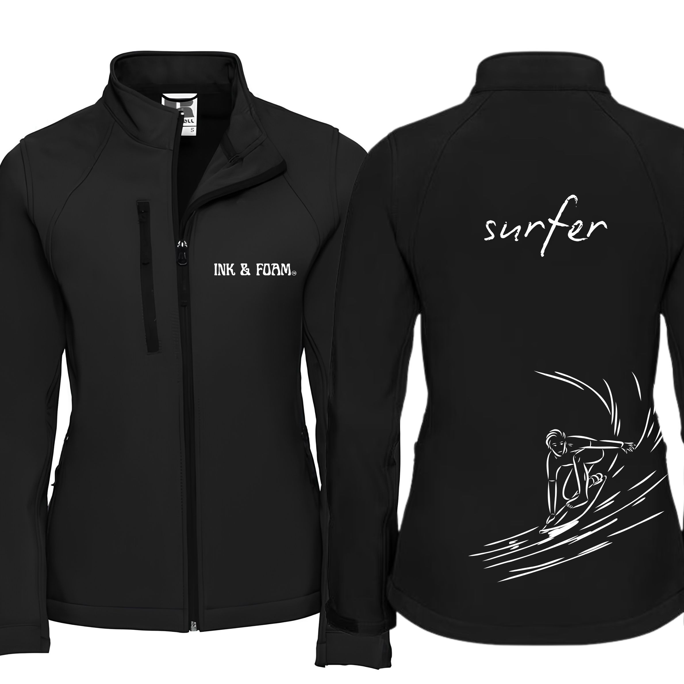 surfer softshell jacket