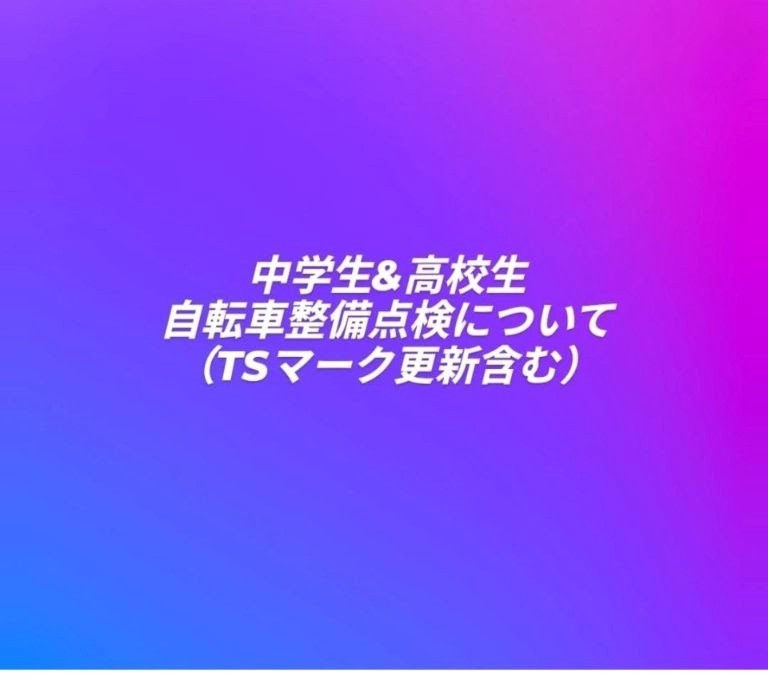 (赤色)TSマーク総点検について