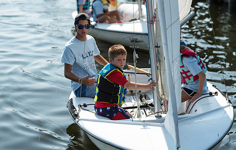 Sailing lessons at LIYC