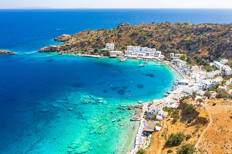 Loutro, Sul de Creta, Grecia