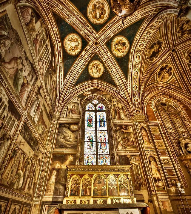 Firenze Santa Croce capela Baroncelli